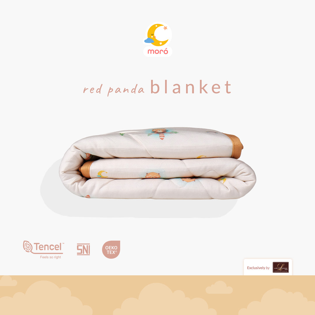 Moro Red Panda Blanket