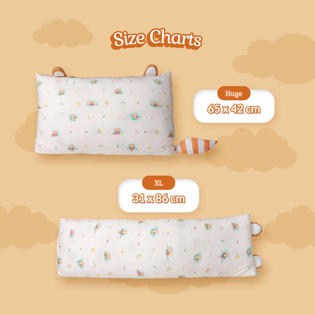 Moro Red Panda Pillow