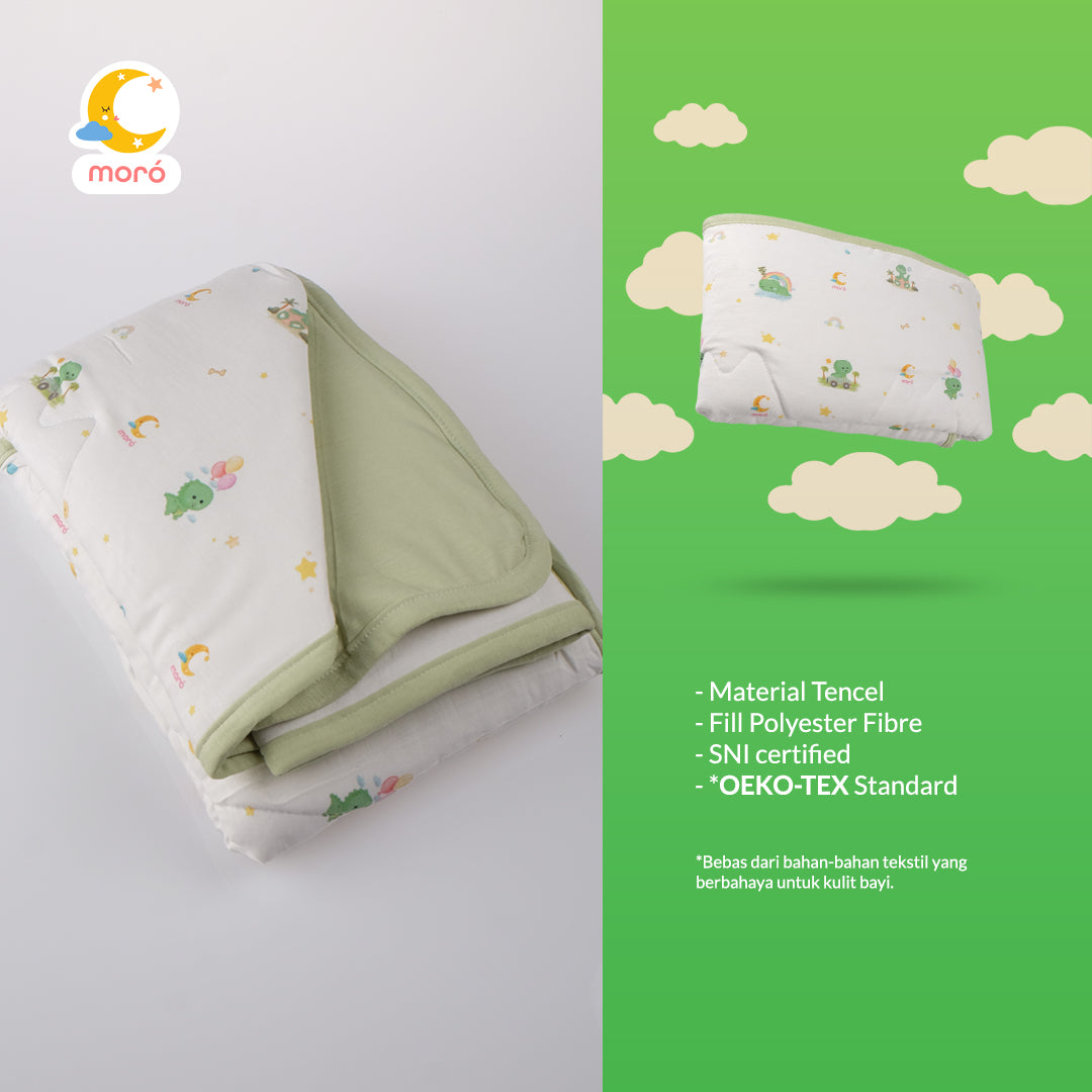 Selimut Moro Blanket Type Dino (Selimut Bayi Moro)