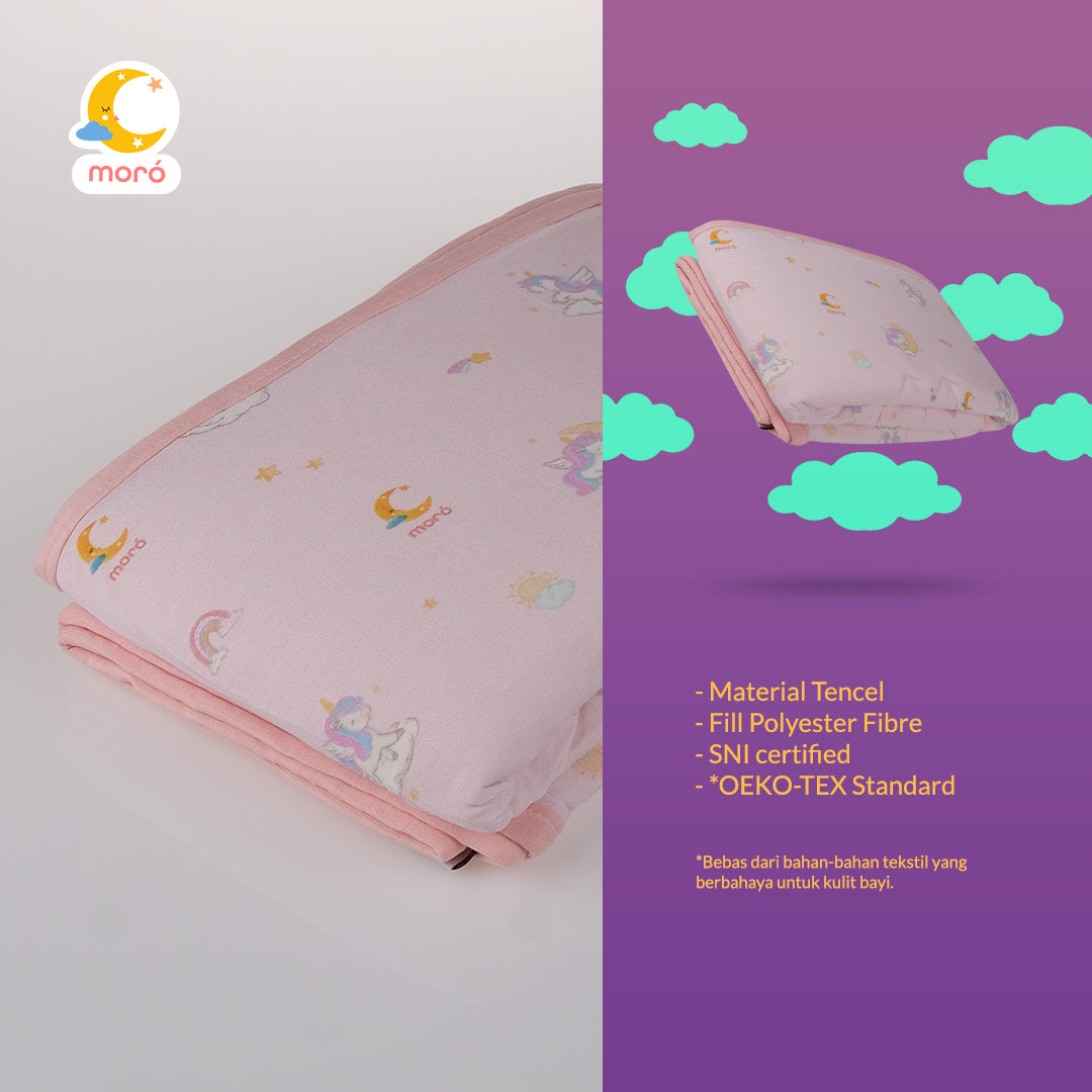 Selimut Moro Blanket Type Unicorn (Selimut Bayi Moro)