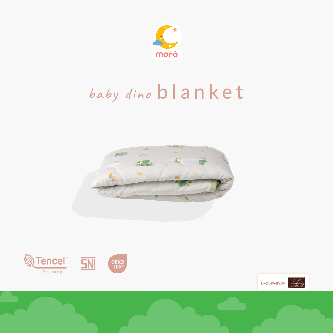 Selimut Moro Blanket Type Dino (Selimut Bayi Moro)