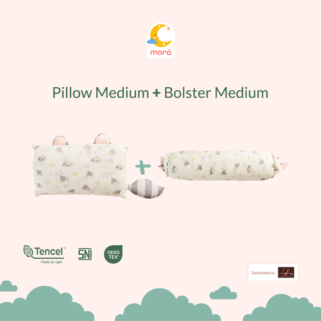 Moro Bundling Set (Pillow + Bolster)