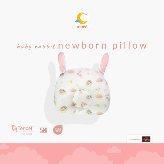 Moro Rabbit Baby Born Pillow