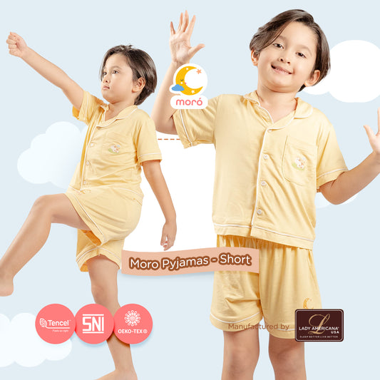 [RS] Pajamas Moro Short Plain Type Moo